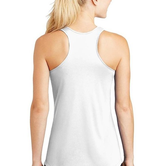 Retro Santa Shirt Womens Vintage Style Merry Christmas Holiday Tank Top - Picture 5 of 6